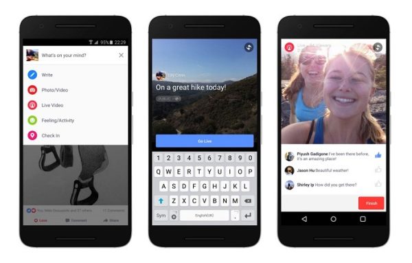 Facebook LIVE: les vidéos en direct bientôt disponibles pour les utilisateurs Android