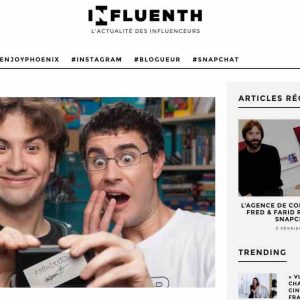 Influenth : la nouvelle plateforme dédiée aux influenceurs du web