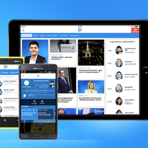 Europe 1, radio la plus consultée sur le mobile