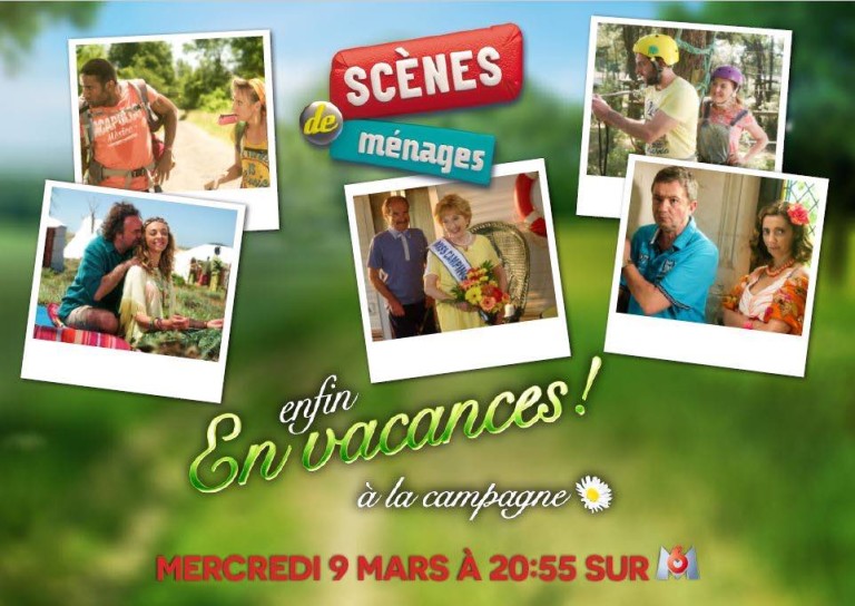 M6 : 3,6 millions de fans devant «Scènes de ménages, enfin en vacances à la campagne»