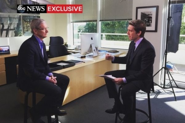 Cryptage : Tim Cook (Apple) défend sa position face au FBI