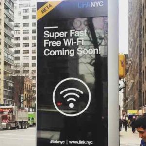 New York: les bornes interactives poussent comme des champignons