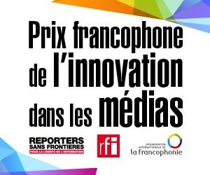 Lauréat du Prix francophone de l’innovation dans les médias (RFI, OIF, RSF) : L’imprévu, Alerte info et Alterasia