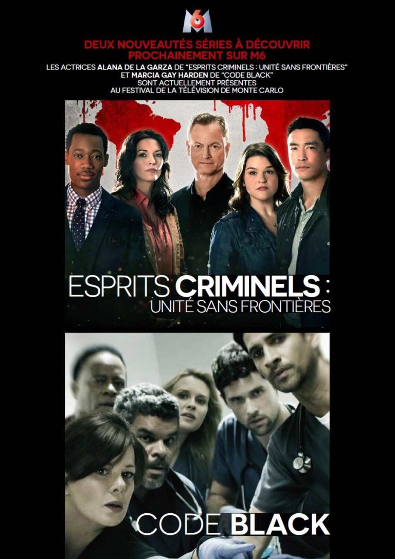 M6 : «Esprits criminels: unité sans frontières» et «Code Black» prochainement à l’antenne