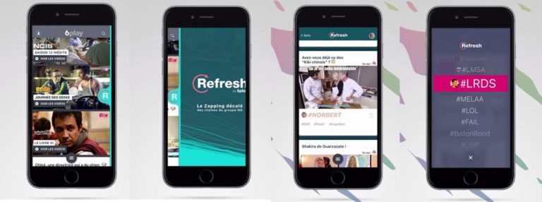 6Play lance Refresh, zapping décalé des chaînes du groupe M6