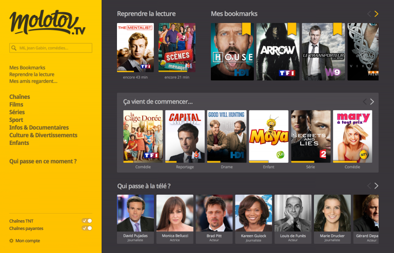 Le Groupe M6 veut que les utilisateurs de Molotov paie pour voir ses chaînes