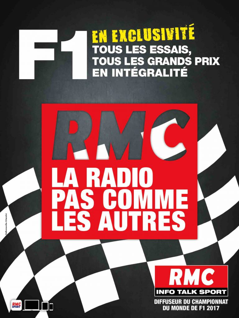 RMC : la Formule 1 de retour dès le 26 mars