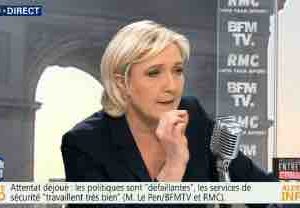 BFMTV : succès pour «Entretien d’embauche» avec Marine Le Pen