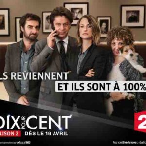 Publicis Conseil signe la campagne de lancement de la saison 2 de «Dix pour Cent»