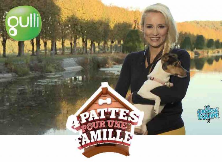 Gulli : Elodie Gossuin à la tête de la nouvelle émission «4 pattes pour une famille» dimanche 4 juin à 18h30