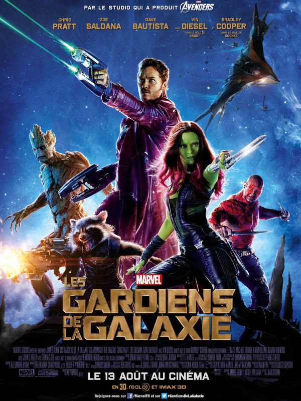 TF1 : leader du Night avec le film «Les gardiens de la galaxie» 