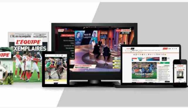 L’Equipe reçoit le Grand Prix Media Changers Awards by Stratégies récompensant l’innovation