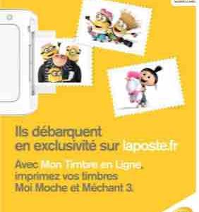 La Poste et «Moi, Moche et Méchant 3», un partenariat timbré !