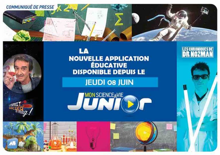 Groupe AB et Mondadori France lancent Mon Science & Vie Junior