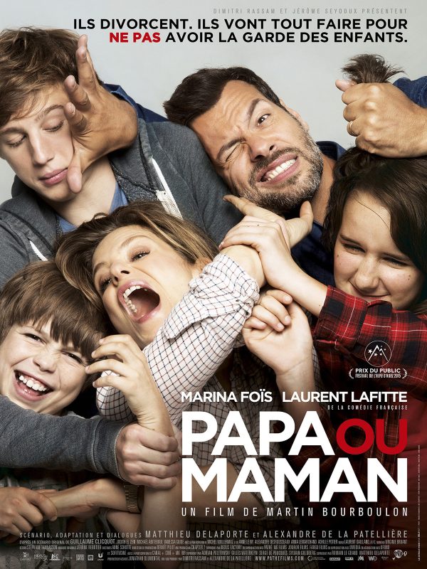 M6 : 2ème place du Prime pour le film «Papa ou maman» lundi