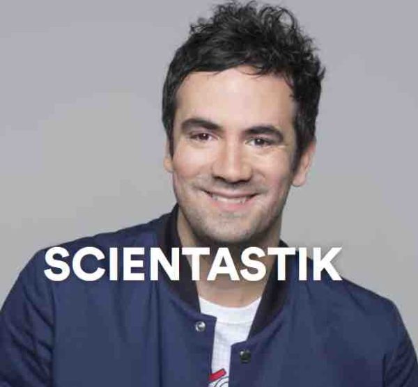 France 4 : Alex Goude à la présentation du nouveau magazine scientifique «Scientastik»