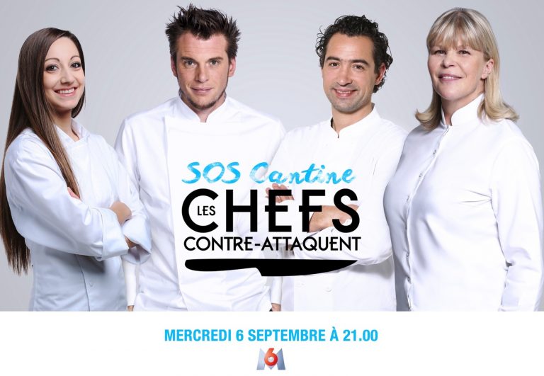 M6 : scores moyens pour «SOS cantine : les chefs contre-attaquent» mercredi en Prime