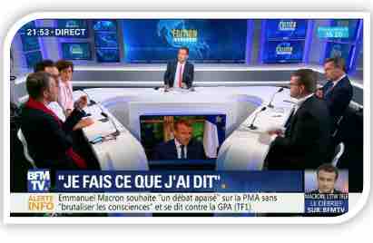 BFMTV leader des After dimanche avec l’interview tv d’Emmanuel Macron