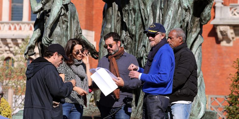 France 2/ «Charon» : Marc Lavoine et Sofia Essaïdi en tournage