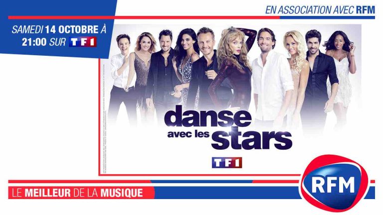TF1 : RFM partenaire de la 8ème édition de «Danse avec les stars»