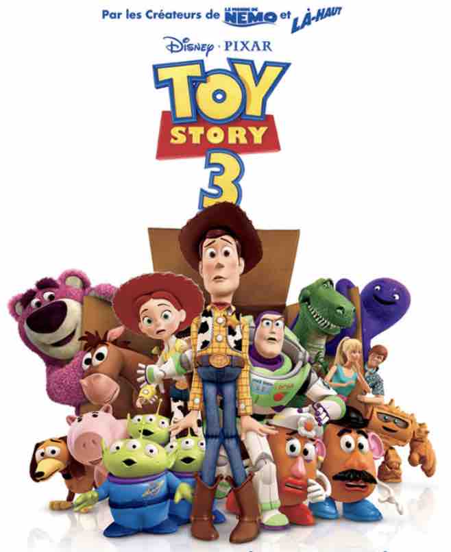 M6 : 3ème place du Prime lundi pour «Toy Story 3»