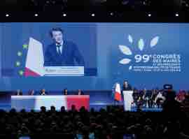 Public Sénat en direct du 100ème congrès des maires de France