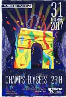 BFMTV/ BFM Paris : le spectacle du Nouvel An sur les Champs-Elysées en direct et en intégralité le 31 décembre à partir de 23h30