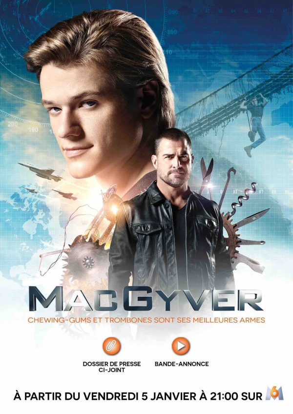 M6 : la série culte «MacGyver» avec Lucas Till en hausse vendredi en prime 