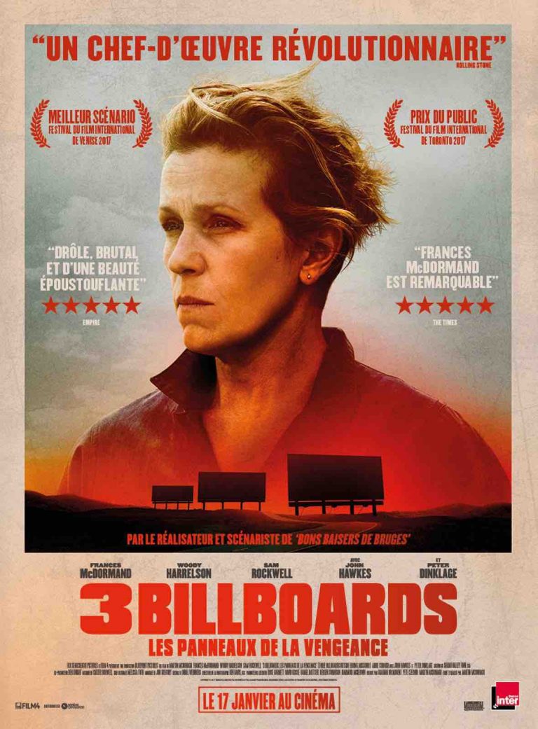 «GB/ Bafta Awards : «Three Billboards» grand vainqueur