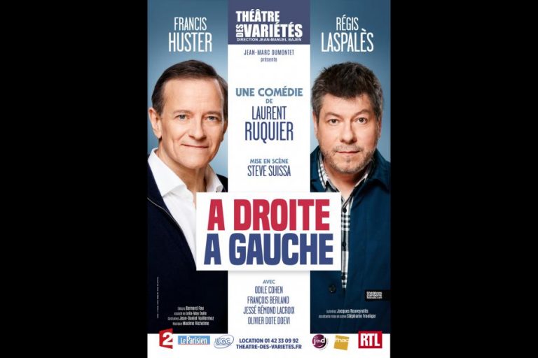 C8 : leader du Prime TNT samedi avec la pièce de théâtre «A droite à gauche»