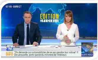 BFMTV : 6ème chaîne de France mercredi