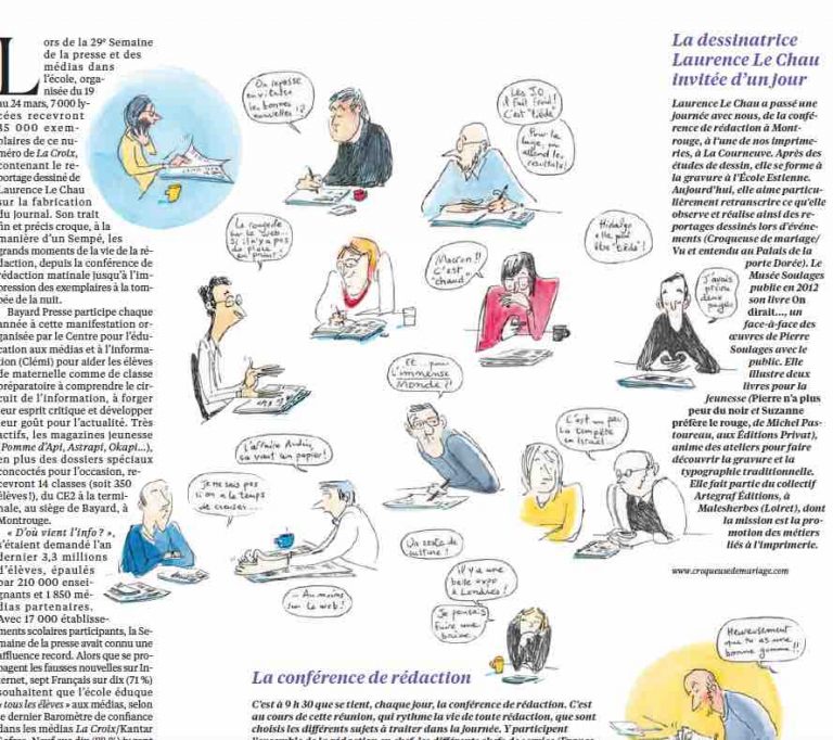 Bayard Presse/ «La Croix» : dossier spécial pour la Semaine Presse à l’école