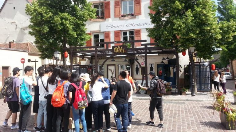 Hunant TV tourne «Chinese restaurant», une émission de téléréalité à Colmar 