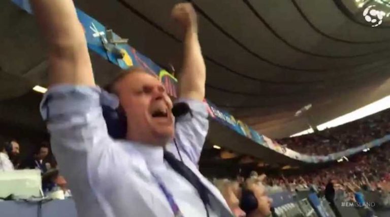 Mondial 2018 : «Gummi Ben», le commentateur fou de la TV islandaise, est très attendu 