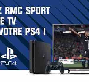 L’appli RMC Sport désormais disponible sur PlayStation 4