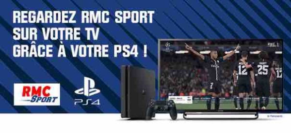 L’appli RMC Sport désormais disponible sur PlayStation 4