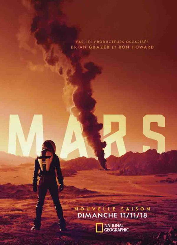 National Geographic : la série «MARS» de retour dès le 11 novembre 2018