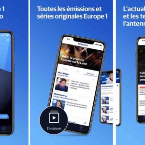 Europe 1 lance sa nouvelle application sur mobile et sur tablette