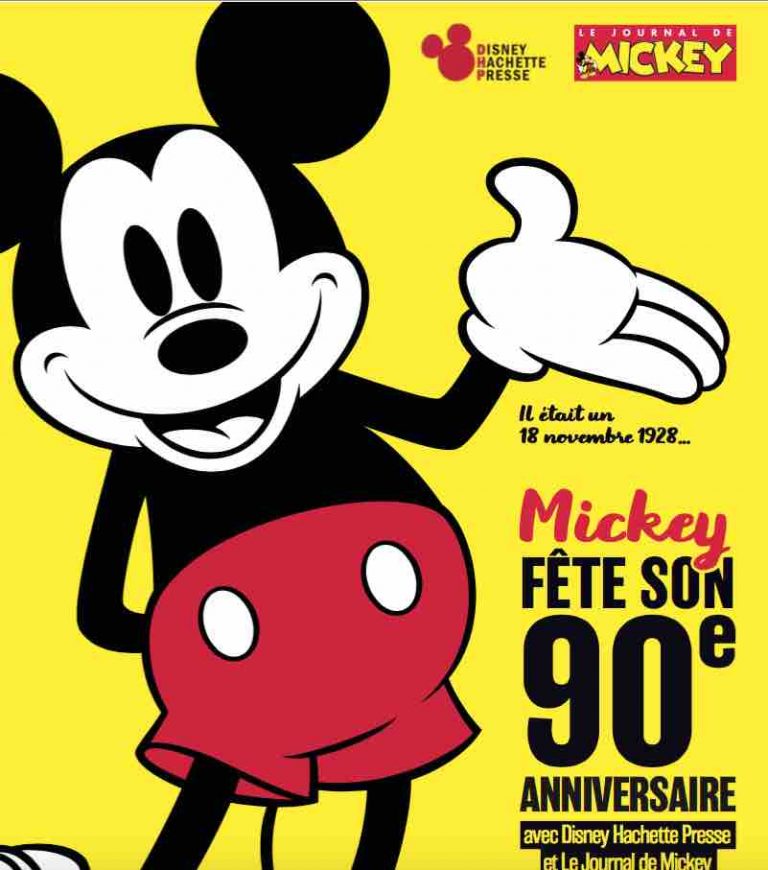 Mickey fête son 90ème anniversaire chez Disney Hachette Presse