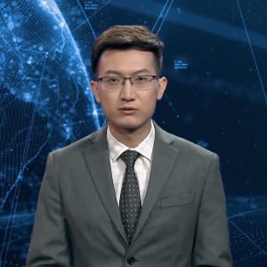 Chine : des présentateurs virtuels pour présenter le JT