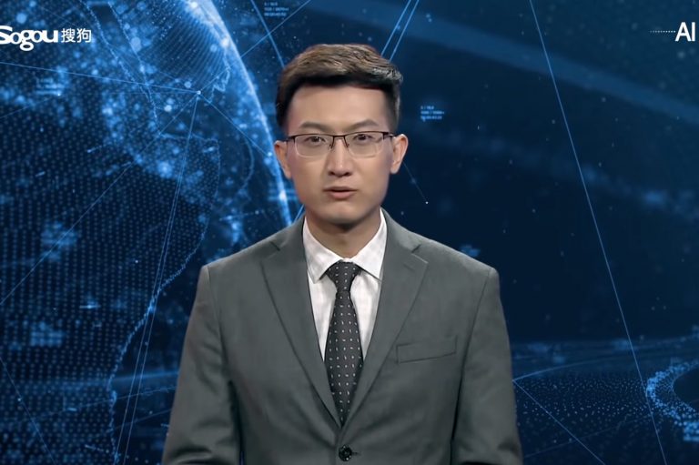  Chine : des présentateurs virtuels pour présenter le JT