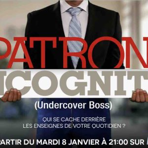M6 : 2.327.000 fidèles devant «Patron incognito» mardi en Prime