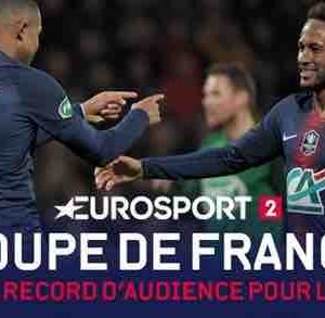 Eurosport 2 : double record pour la Coupe de France ce week-end