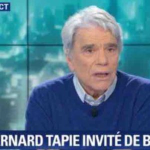 BFMTV : Bernard Tapie invité spécial d’Apolline de Malherbe ce 3 mars