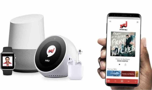 Groupe NRJ/ digital : plus de 31 millions de sessions d’écoutes actives en janvier