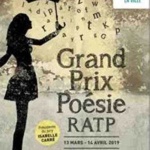Isabelle Carré, Présidente du Grand Prix Poésie RATP 2019