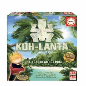 TF1 Licences au coeur de l’aventure «Koh-Lanta» avec le jeu EducaBorras, «Le flambeau infernal»
