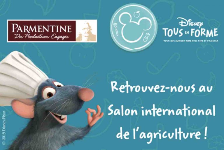 «Disney Tous en Forme» et Parmentine encouragent les enfants à bien manger au Salon International de l’Agriculture