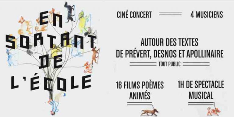 France Télévisions/ Printemps des poètes : ciné-concert «En sortant de l’école»