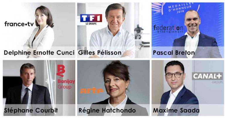 Les dirigeants les plus influents de la télévision française sur la scène du MIPTV